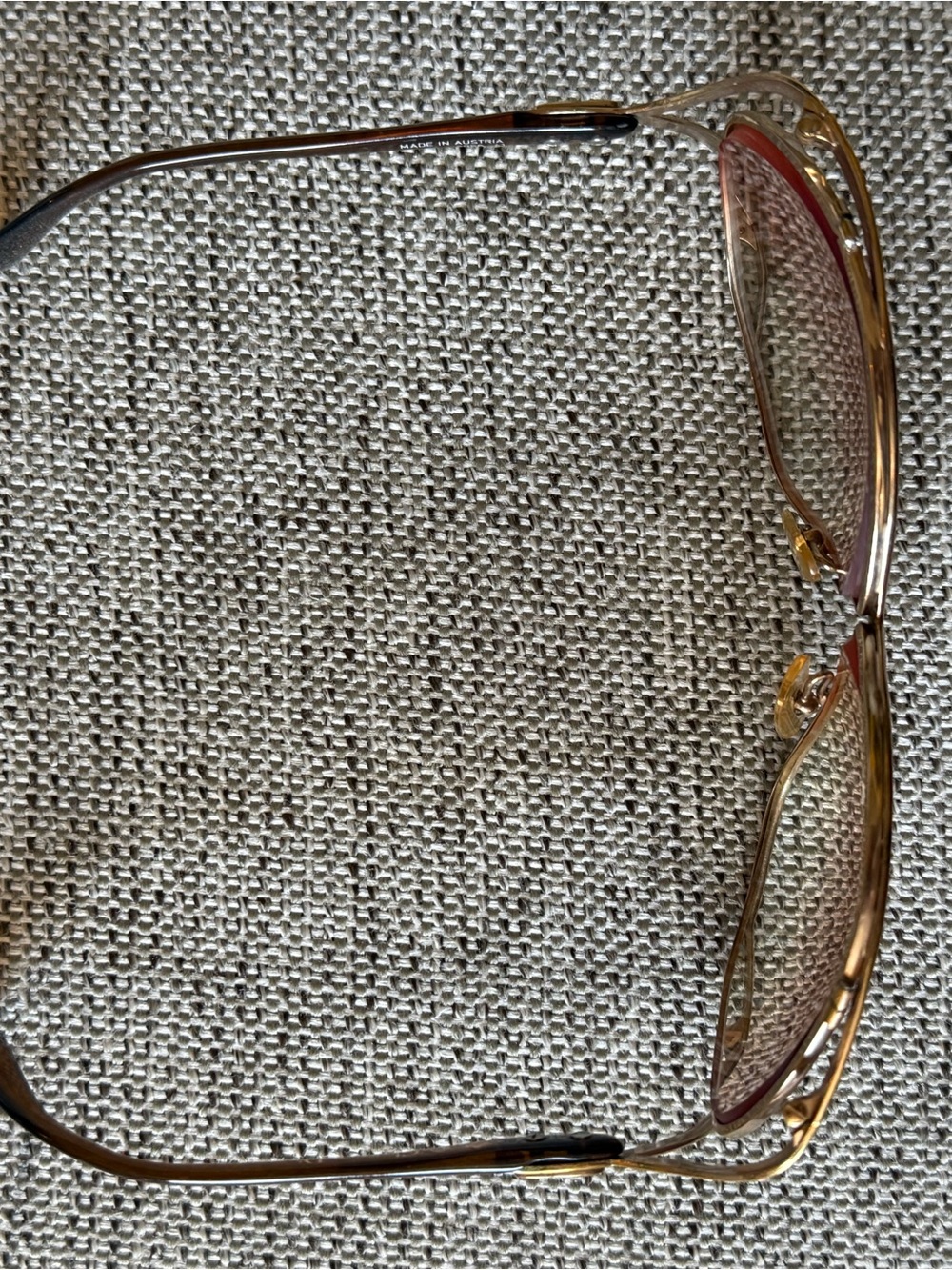Vintage Christian Dior 2056 41 Butterfly Sunglasses Pink Gradient Lenses w/ Case - Picture 11 of 16